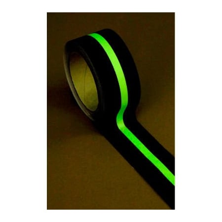 Heskins Llc Heskins Standard Black Anti Slip Tape, Glow In The Dark, 2" x 60' GID2ST